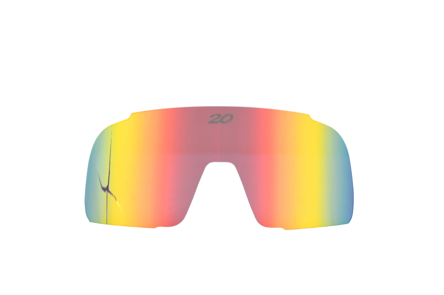 T20 Flairs (Young Adult) - Reflective Orange - Lens only