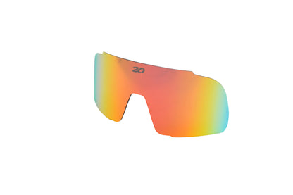 T20 Flairs (Young Adult) - Reflective Orange - Lens only