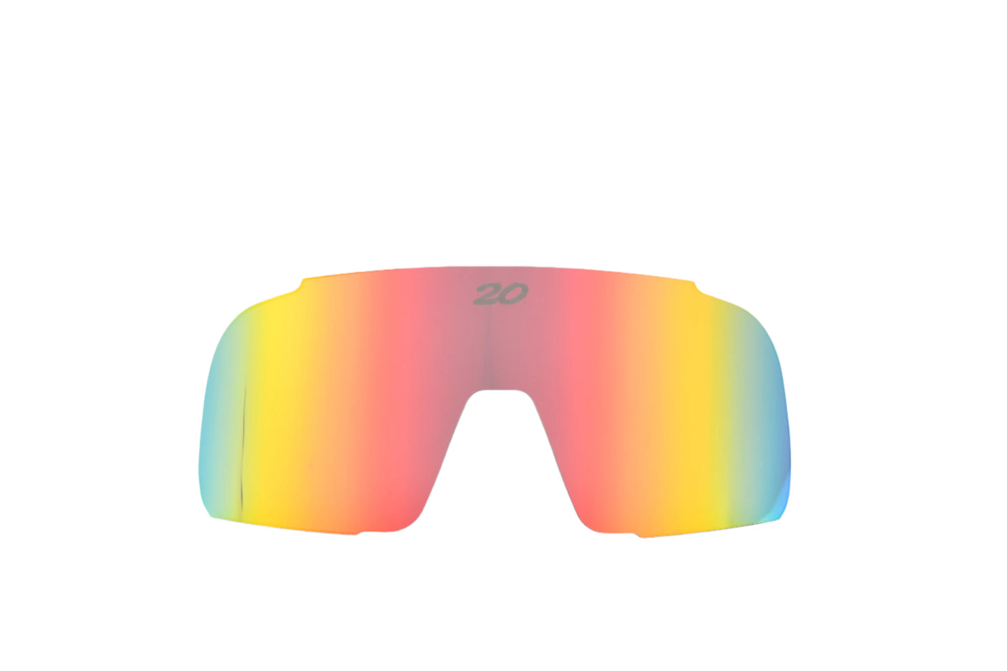 T20 Flairs (Young Adult) - Reflective Orange - Lens only